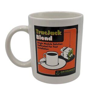 2/$15 Ortronics Open System Architecture Mug White Tech Geek TracJack Blend